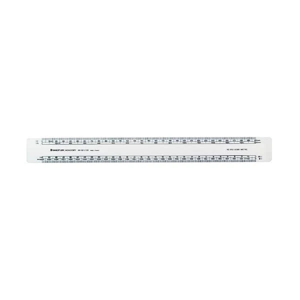 STAEDTLER Academy Scale Ruler 30cm