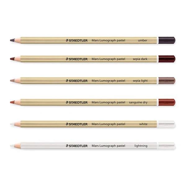 STAEDTLER Mars Lumograph Pastel Pencil Set - Image 2