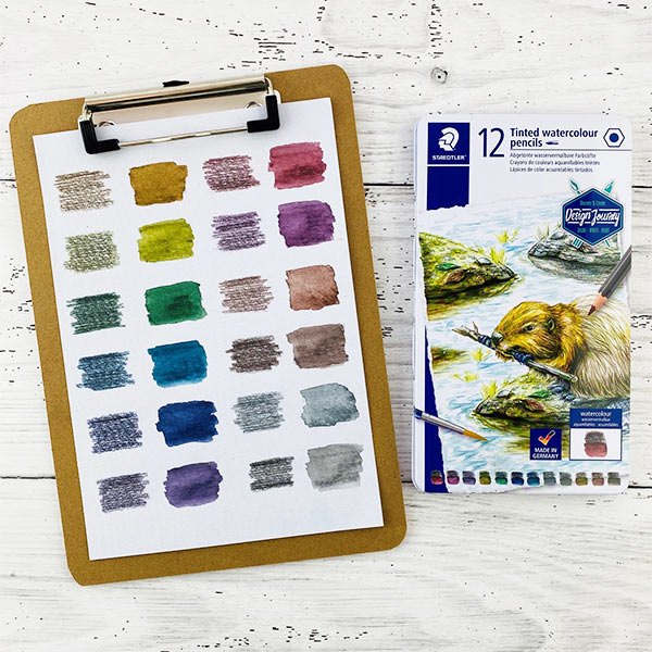 STAEDTLER Tinted Watercolour Pencil Set - Image 4