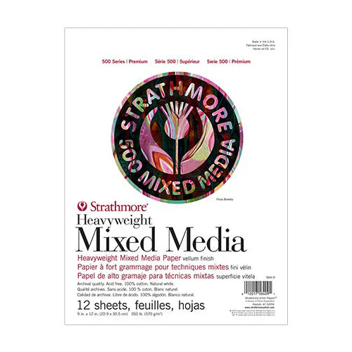 Strathmore 500 Series Heavyweight Mixed Media Pads - Image 2