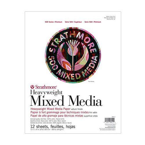 Strathmore 500 Series Heavyweight Mixed Media Pads - Image 3