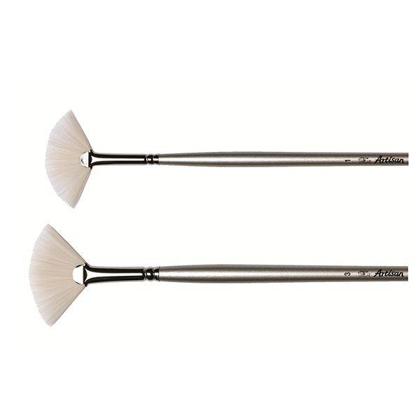 Winsor & Newton Artisan Long Handle Fan Brushes - Image 3