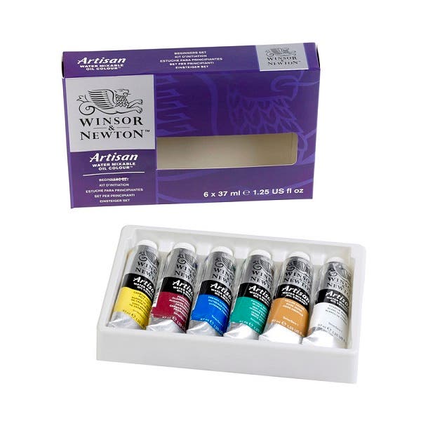 Winsor & Newton Artisan Water Mixable Oil Colour Beginner Set - Image 2