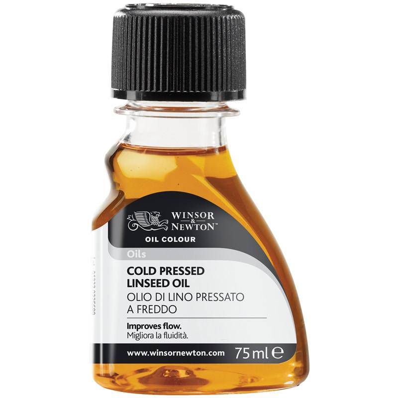 Winsor & Newton Cold Presssed Linseed Oil 75ml