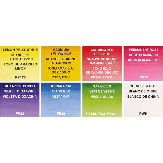 Winsor & Newton Cotman Half Pan Watercolour Pocket Set (Floral) - Image 5
