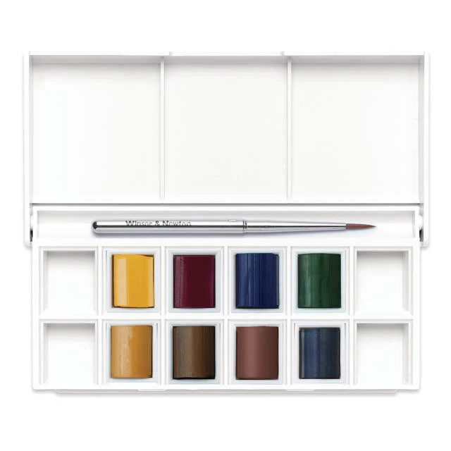 Winsor & Newton Cotman Half Pan Watercolour Pocket Set (Landscape) - Image 3