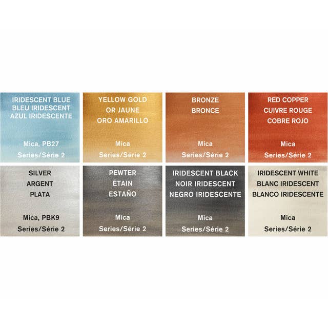 Winsor & Newton Cotman Half Pan Watercolour Pocket Set (Metallic) - Image 5