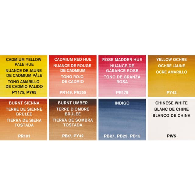Winsor & Newton Cotman Half Pan Watercolour Pocket Set (Portrait) - Image 5
