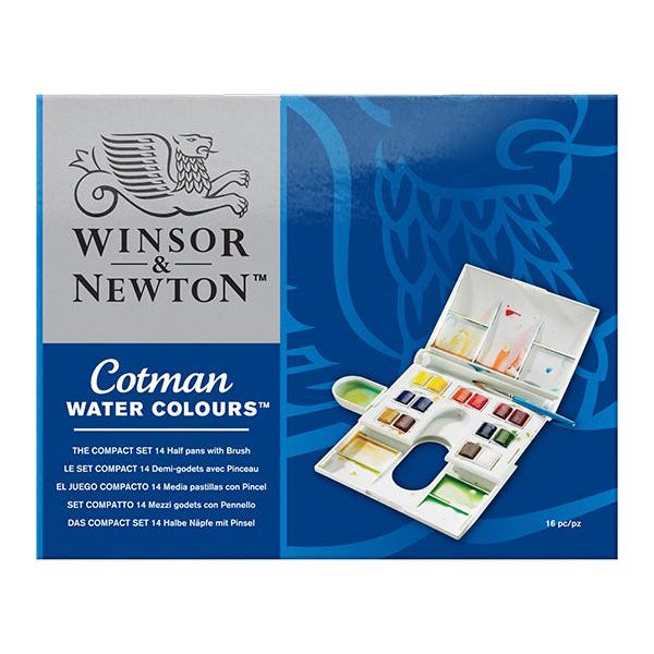 Winsor & Newton Cotman Watercolour Half Pan Compact Set - Image 2