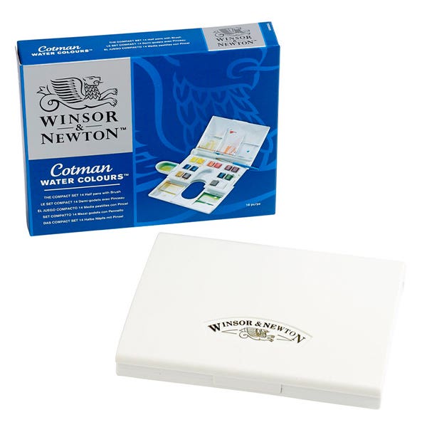 Winsor & Newton Cotman Watercolour Half Pan Compact Set - Image 4