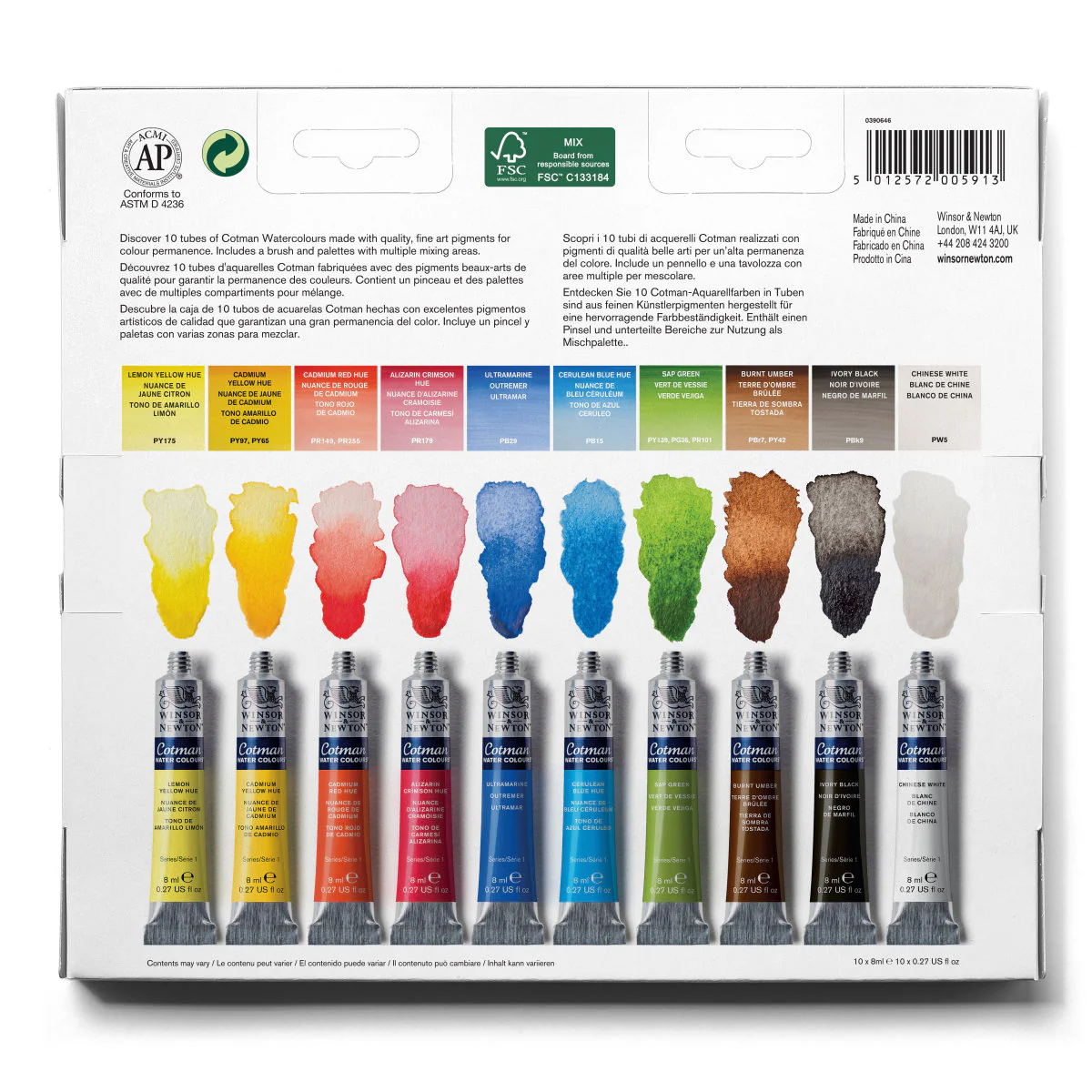 Winsor & Newton Cotman Watercolour Palette Set 10 - Image 6