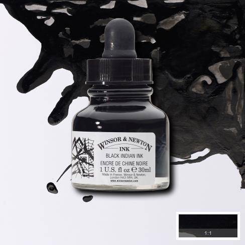 Winsor & Newton Waterproof Black Drawing Inks - Image 3