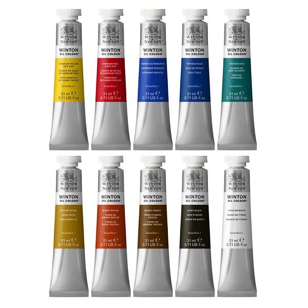 Winsor & Newton Winton 21ml Oil Set 10 - Image 3