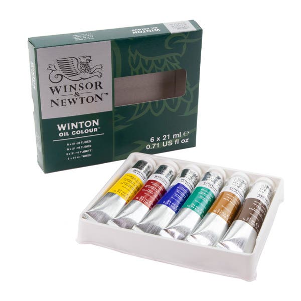 Winsor & Newton Winton 21ml Oil Set 6 - Image 3
