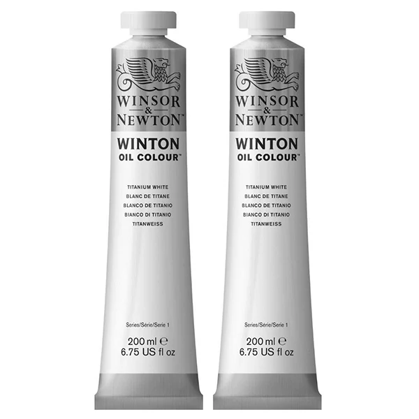 Winsor & Newton Winton Oil Titanium White Twin Pack