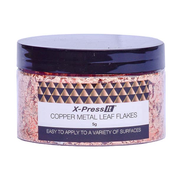X-Press It Copper Metal Leaf Flakes - Image 2