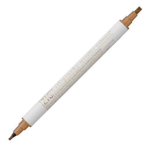 ZIG Calligraphy Markers Metallics Double Ended - Image 4
