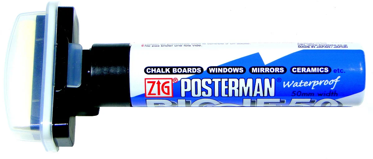 ZIG Posterman Biggie 50mm Waterproof Marker
